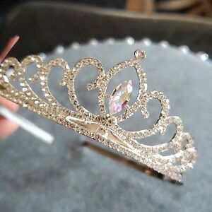 Regal Austrian Crystal & Magic Glass Wedding, Pageant, Quinceañera Tiara